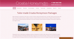 Desktop Screenshot of croatiahoneymoon.com